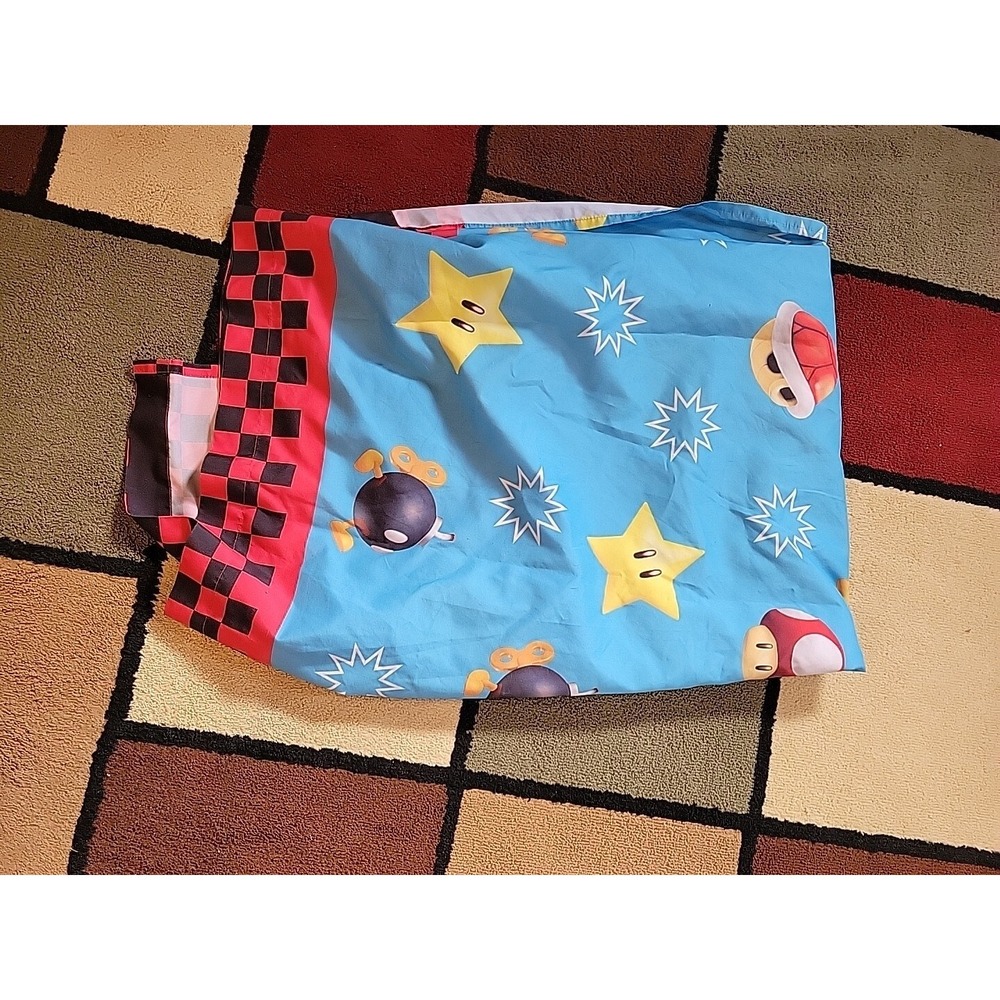 Offical NITENDO SUPER MARIO  Full Flat And Fitted Sheet Set.